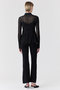 SOFT PORTRAIT TIGHT FLARE PANTS シーエフシーエル/CFCL
