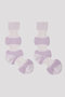 GARTER RIB SOCKS シーエフシーエル/CFCL LAVENDER FOG MULTI