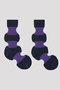 GARTER RIB SOCKS シーエフシーエル/CFCL NAVY MULTI