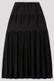 ARCHED FLARE SKIRT シーエフシーエル/CFCL BLACK MULTI