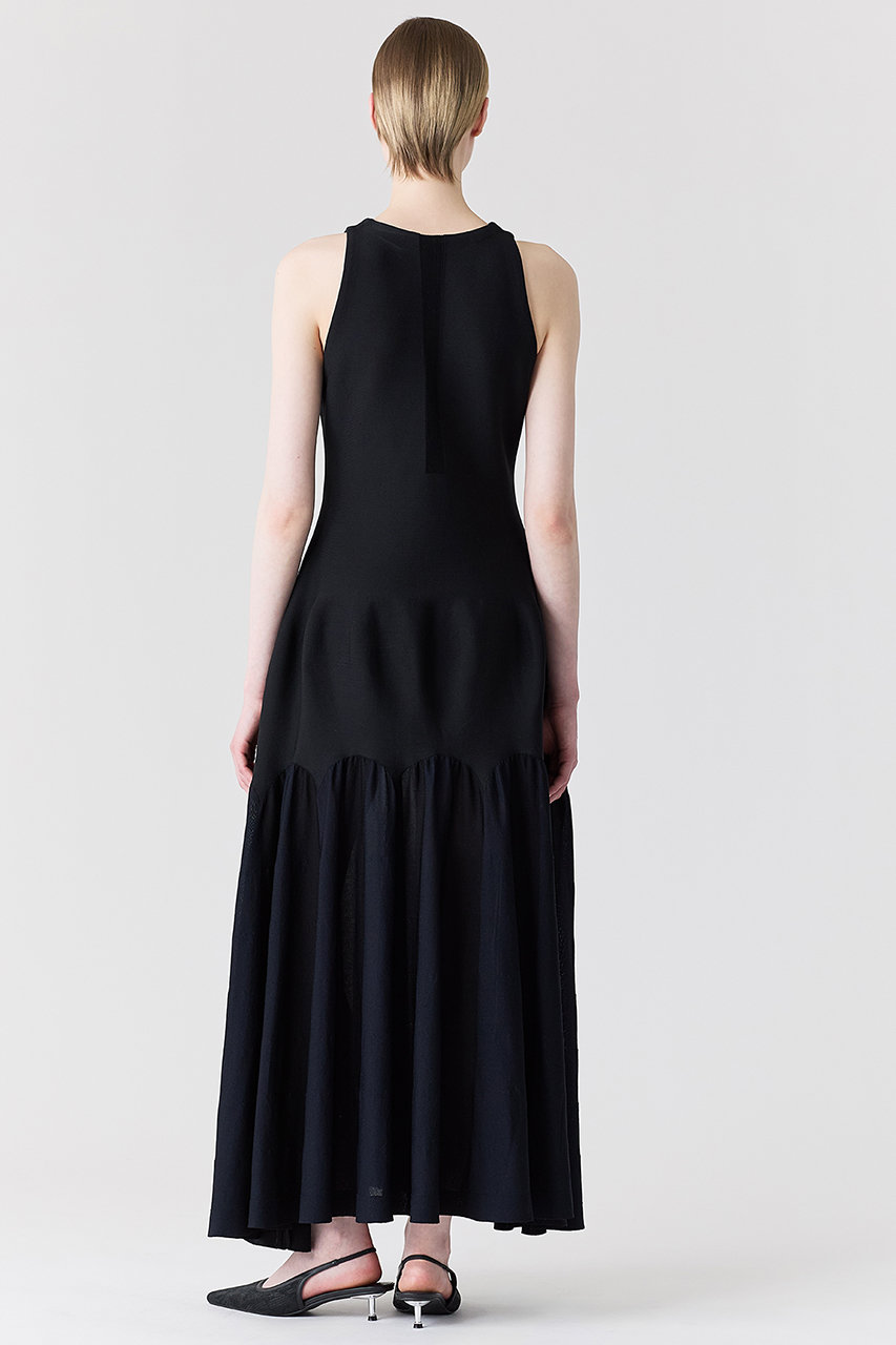 CFCL(シーエフシーエル)｜ARCHED SLEEVELESS DRESS スリーブレス