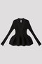 POTTERY CARDIGAN シーエフシーエル/CFCL BLACK