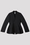 MILAN COLLARLESS FLARE JACKET シーエフシーエル/CFCL BLACK