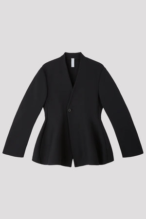 シーエフシーエル/CFCLのMILAN COLLARLESS FLARE JACKET(110800/110801)