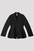 MILAN COLLARLESS FLARE JACKET