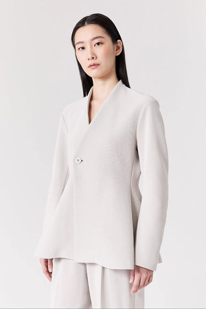 シーエフシーエル/CFCLのMILAN COLLARLESS FLARE JACKET(110800/110801)
