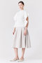 MILAN MIDI FLARE SKIRT シーエフシーエル/CFCL