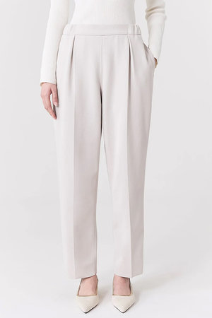 シーエフシーエル/CFCLのSOFT MILAN TUCK TAPERED PANTS(110600/110601)