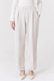 SOFT MILAN TUCK TAPERED PANTS タックテーパードパンツ