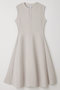 MILAN FLARE LONG VEST DRESS フレアロングベストワンピース シーエフシーエル/CFCL LINEN BEIGE