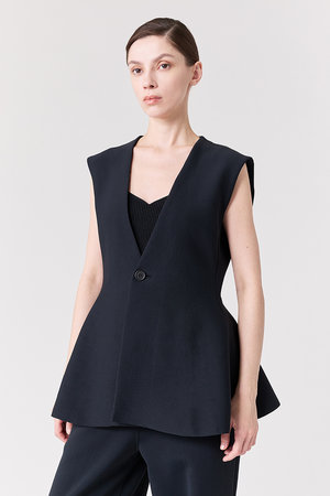 シーエフシーエル/CFCLのMILAN FLARE VEST フレアベスト(110800/110806)