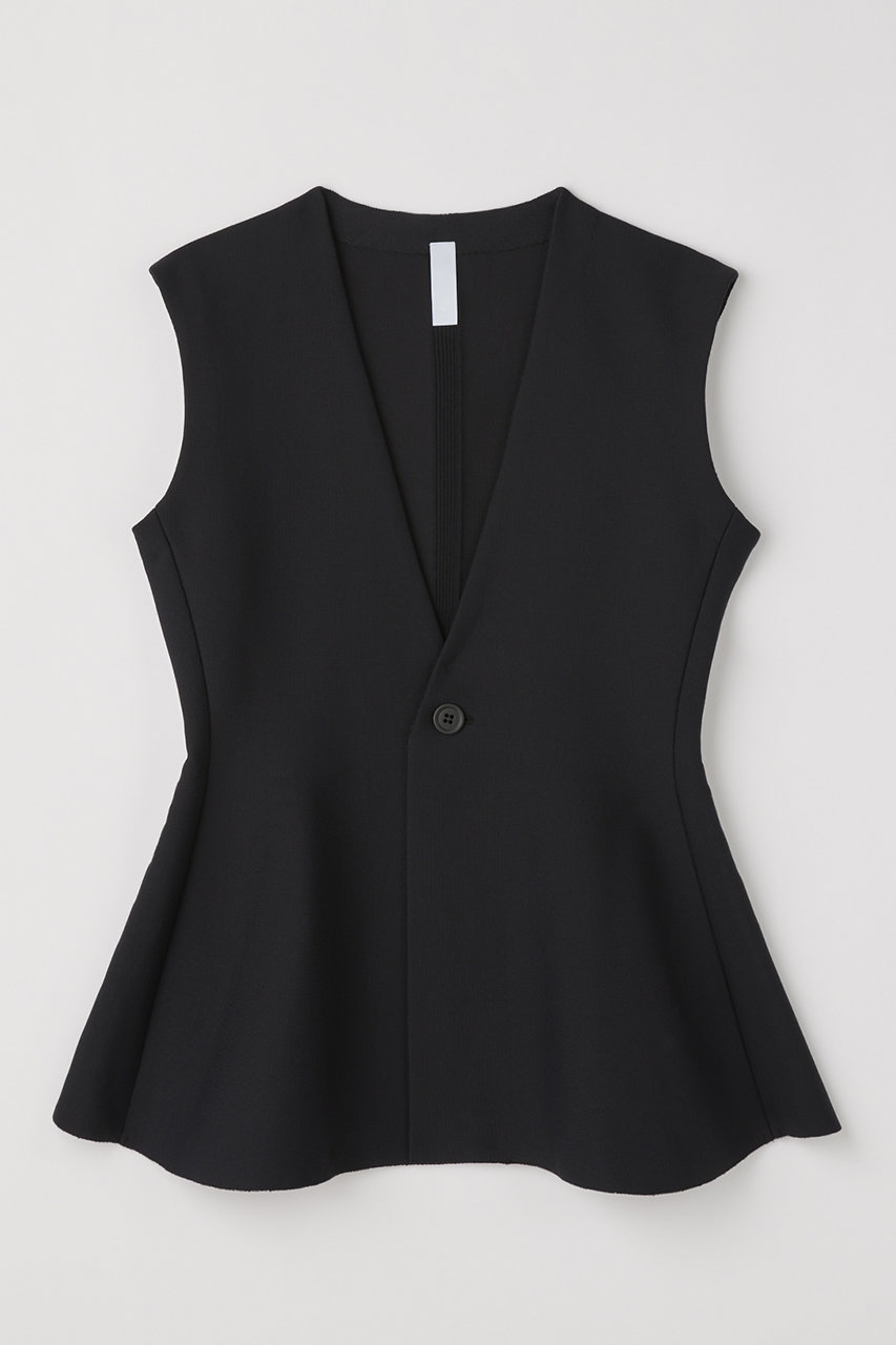 シーエフシーエル/CFCLのMILAN FLARE VEST フレアベスト(BLACK/CF012KL036JP00)