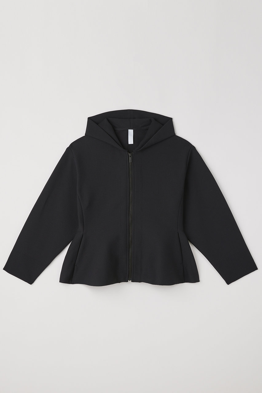 シーエフシーエル/CFCLのMILAN HOODIE FLARE JACKET フーディーフレアジャケット(BLACK/CF012KC113JP00)