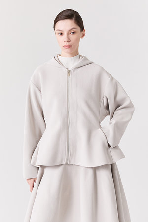 シーエフシーエル/CFCLのMILAN HOODIE FLARE JACKET フーディーフレアジャケット(110800/110801)