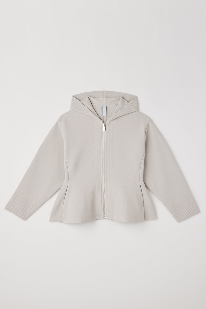 シーエフシーエル/CFCLのMILAN HOODIE FLARE JACKET フーディーフレアジャケット(LINEN BEIGE/CF012KC113JP00)