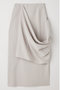 MILAN DRAPED SKIRT  ドレープスカート シーエフシーエル/CFCL LINEN BEIGE
