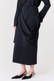 MILAN DRAPED SKIRT  ドレープスカート