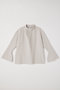 SOFT MILAN WRAP COLLAR FLARE SLEEVE TOP ラップカラーフレアスリーブトップ シーエフシーエル/CFCL LINEN BEIGE