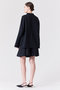 SOFT MILAN WRAP COLLAR FLARE SLEEVE TOP ラップカラーフレアスリーブトップ シーエフシーエル/CFCL