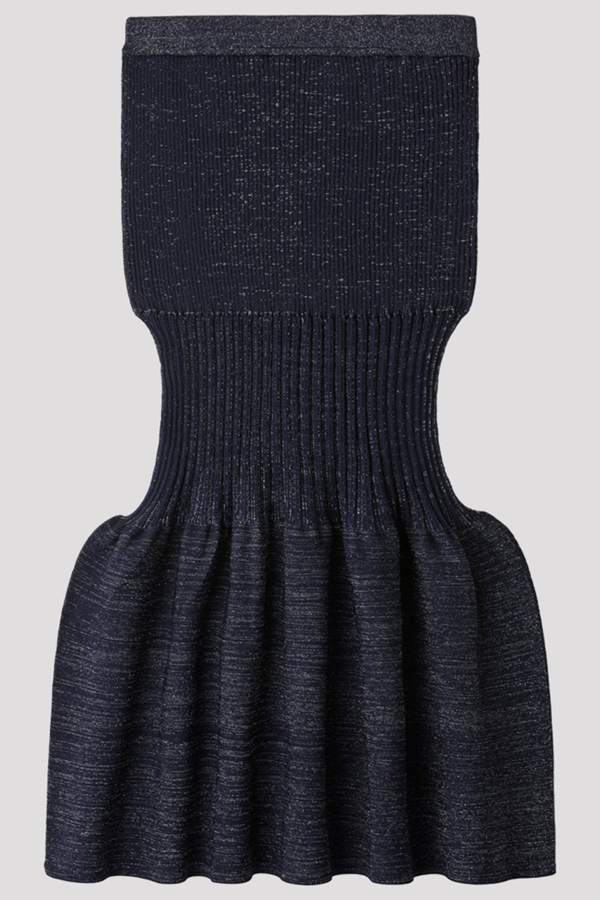 シーエフシーエル/CFCLのFLUTED GLITTER MERMAID SKIRT(NAVY-SILVER/CF006KG178SP_CF008KG086)
