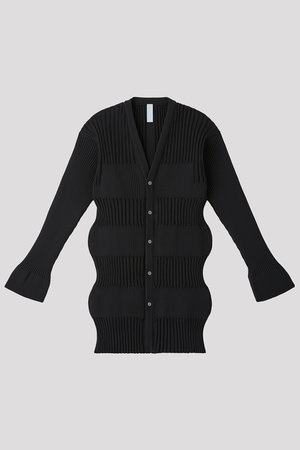 シーエフシーエル/CFCLのFLUTED LONG CARDIGAN(110300/110303)