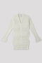 FLUTED LONG CARDIGAN シーエフシーエル/CFCL WHITE