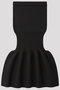 FLUTED MERMAID SKIRT シーエフシーエル/CFCL BLACK