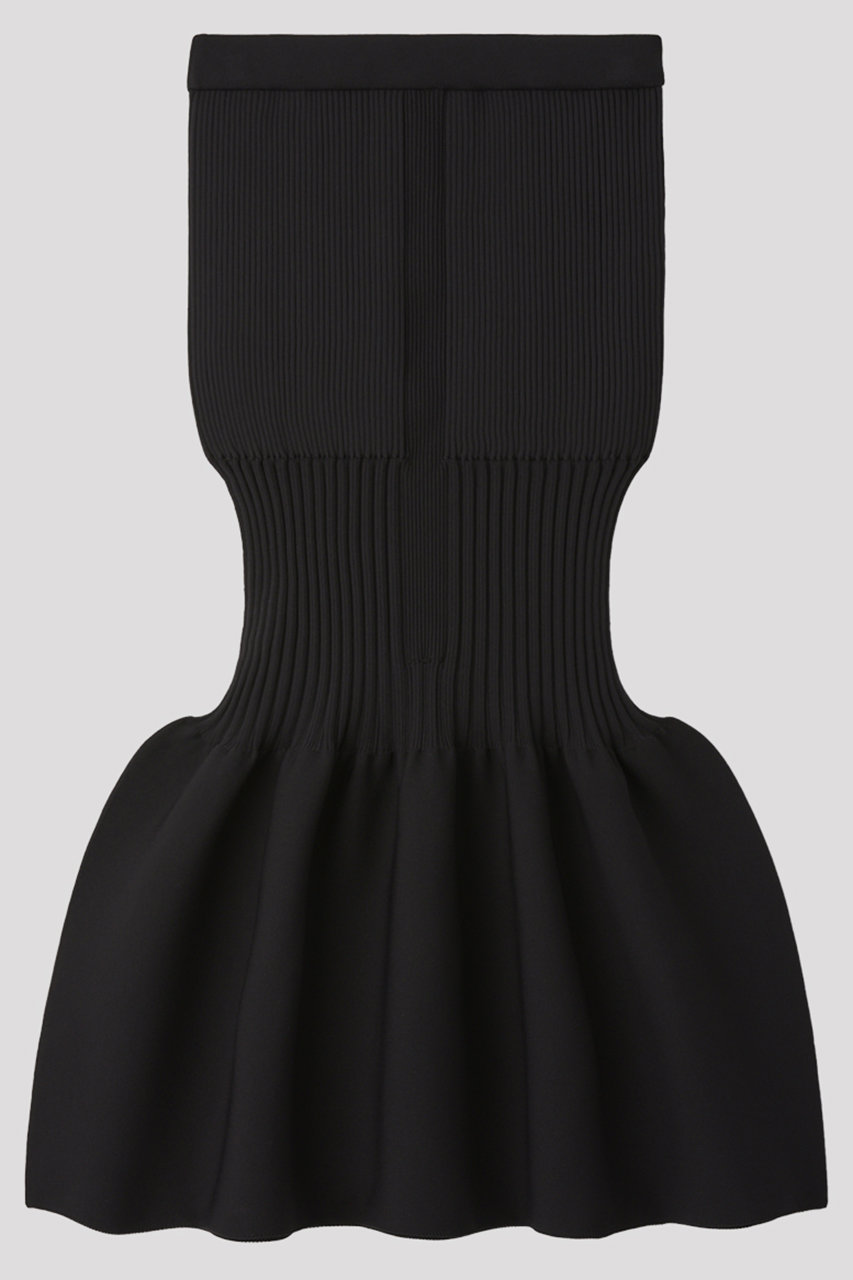 CFCL(シーエフシーエル)｜FLUTED MERMAID SKIRT/BLACK の通販