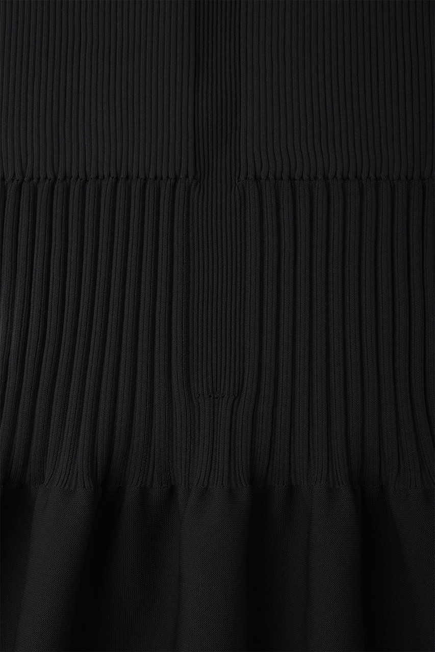 CFCL(シーエフシーエル)｜FLUTED MERMAID SKIRT/BLACK の通販