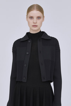 シーエフシーエル/CFCLのFLUTED SHIRT CARDIGAN(110300/110303)