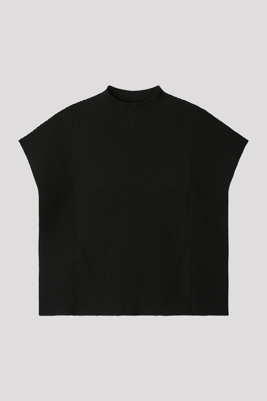 シーエフシーエル/CFCLのPORTRAIT CREASE TOP(BLACK/CF009KN052_CF011KN128JP00)