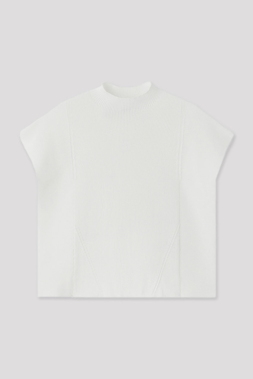 シーエフシーエル/CFCLのPORTRAIT CREASE TOP(WHITE/CF009KN052_CF011KN128JP00)