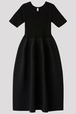 POTTERY CUPRO SHORT SLEEVE DRESS
