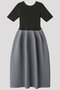 POTTERY CUPRO SHORT SLEEVE DRESS シーエフシーエル/CFCL