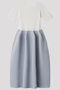 POTTERY CUPRO SHORT SLEEVE DRESS シーエフシーエル/CFCL
