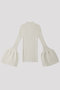 POTTERY GLITTER BELL SLEEVE TOP シーエフシーエル/CFCL PEARL-SILVER
