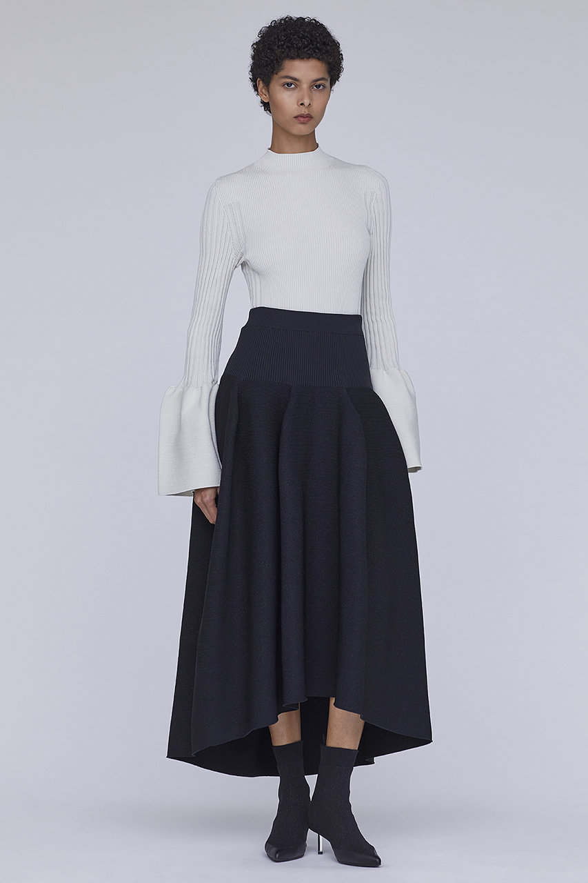 【美品】CFCL POTTERY GLITTER BELL SLEEVE TOP CFCL(シーエフシーエル)｜POTTERY GLITTER BELL SLEEVE TOP/PEARL