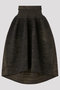 POTTERY GLITTER ROUNDED HEM SKIRT シーエフシーエル/CFCL BLACK-GOLD