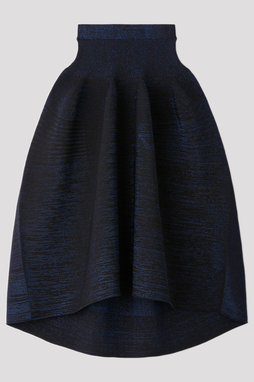 シーエフシーエル/CFCLのPOTTERY GLITTER ROUNDED HEM SKIRT(BLACK-BLUE/CF010KG131JM00_CF008KG085)