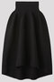 POTTERY GLITTER ROUNDED HEM SKIRT シーエフシーエル/CFCL BLACK-BLACK