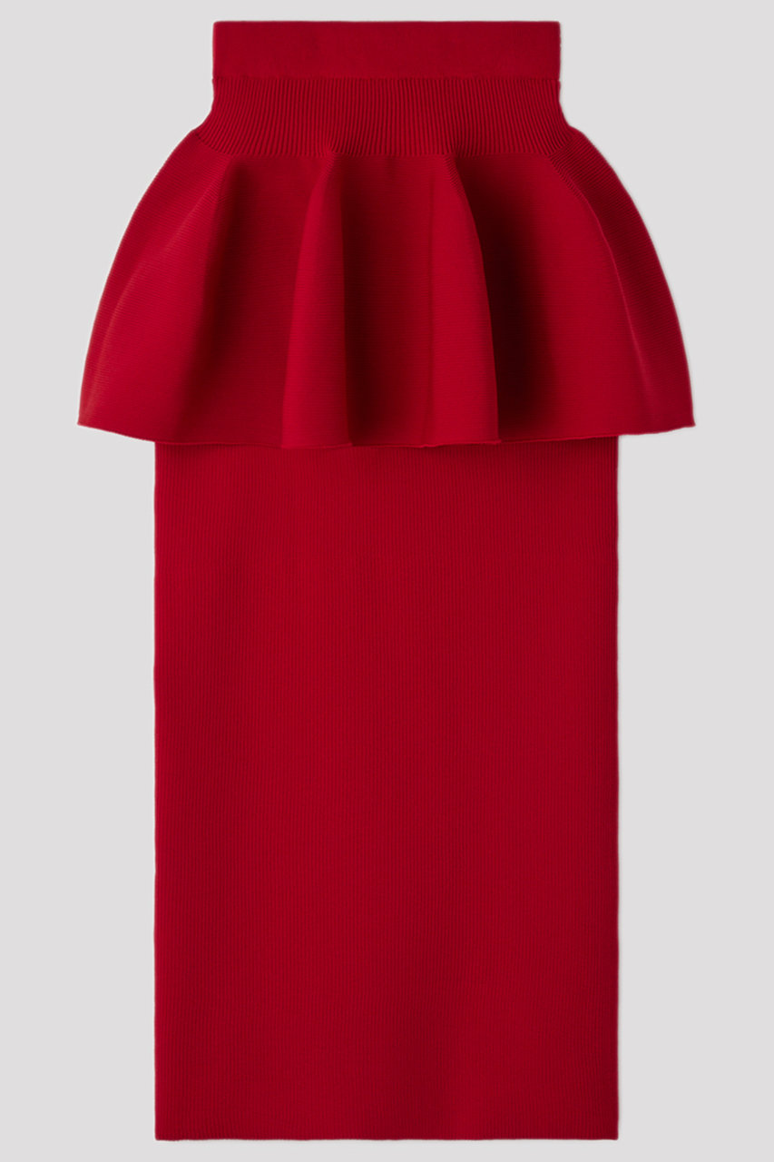 シーエフシーエル/CFCLのPOTTERY LAYERED SKIRT(MAROON RED/CF010KG004JP00)