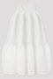 POTTERY LUCENT SLEEVELESS BUST FLARE DRESS シーエフシーエル/CFCL WHITE