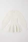 POTTERY PUFF SLEEVE CARDIGAN