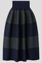 POTTERY SKIRT シーエフシーエル/CFCL NAVY MULTI