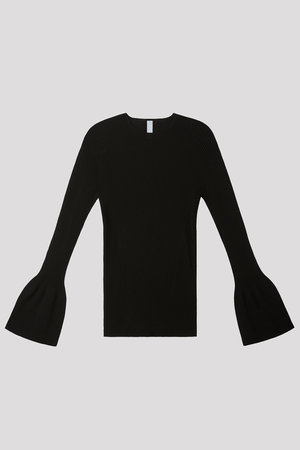 シーエフシーエル/CFCLのSOFT PORTRAIT LONG BELL SLEEVE TOP(110300/110301)