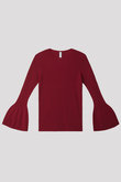 SOFT PORTRAIT LONG BELL SLEEVE TOP ロングベルスリーブトップ