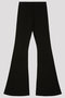 SOFT PORTRAIT TIGHT FLARE PANTS シーエフシーエル/CFCL BLACK