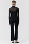 SOFT PORTRAIT TIGHT FLARE PANTS シーエフシーエル/CFCL