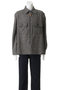【MEN】Two Pockets エルボーパッチ ジップシャツ ベッドフォード/BED j.w. FORD