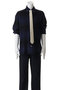 【MEN】Office Casual ネクタイ付きロングスリーブチェックシャツ ベッドフォード/BED j.w. FORD